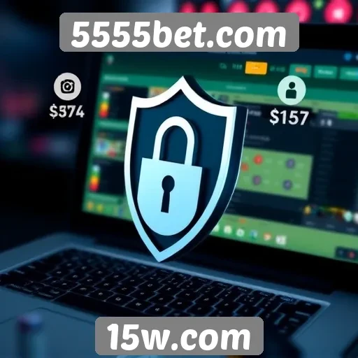 Recursos de segurança no site 5555bet.com