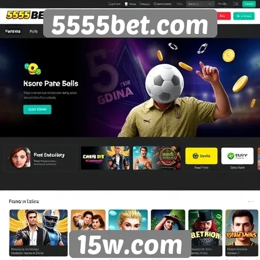 Tipos de jogos disponíveis em 5555bet.com
