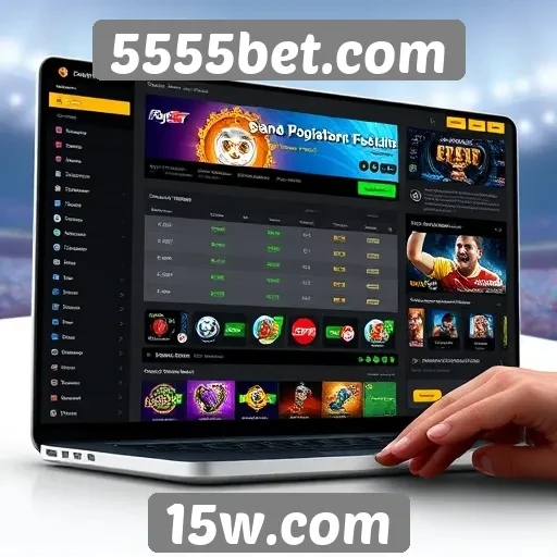 Experiência do usuário na interface de 5555bet.com